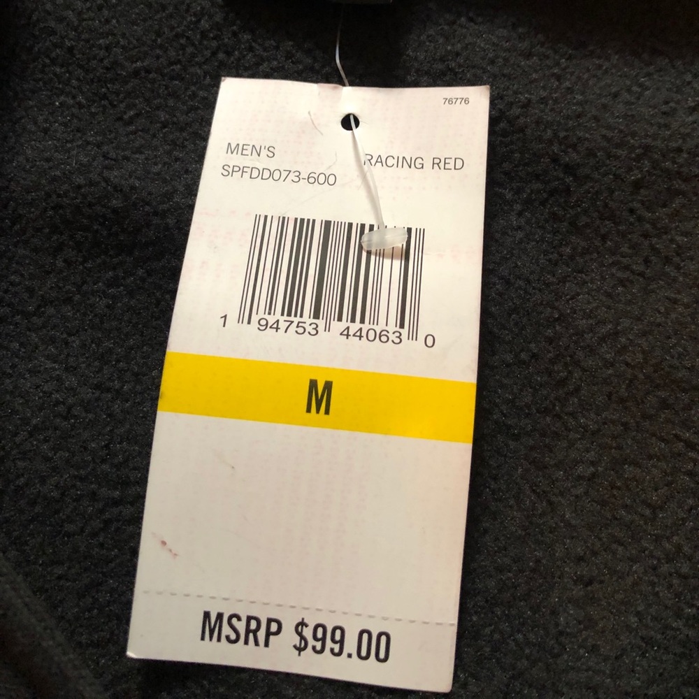 NWT Spyder 1/4 Zip Pullover Jacket With Hoodie - Picture 5 of 5
